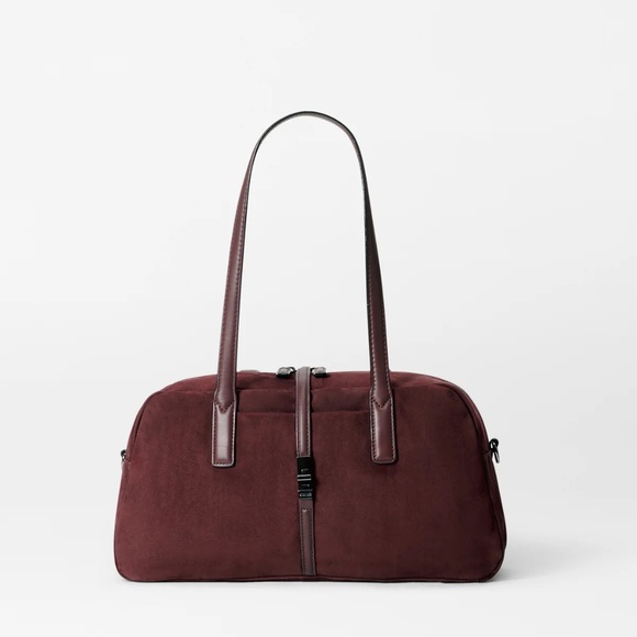 MZ Wallace Astor Satchel Wine Nubuck - Picture 1 of 11